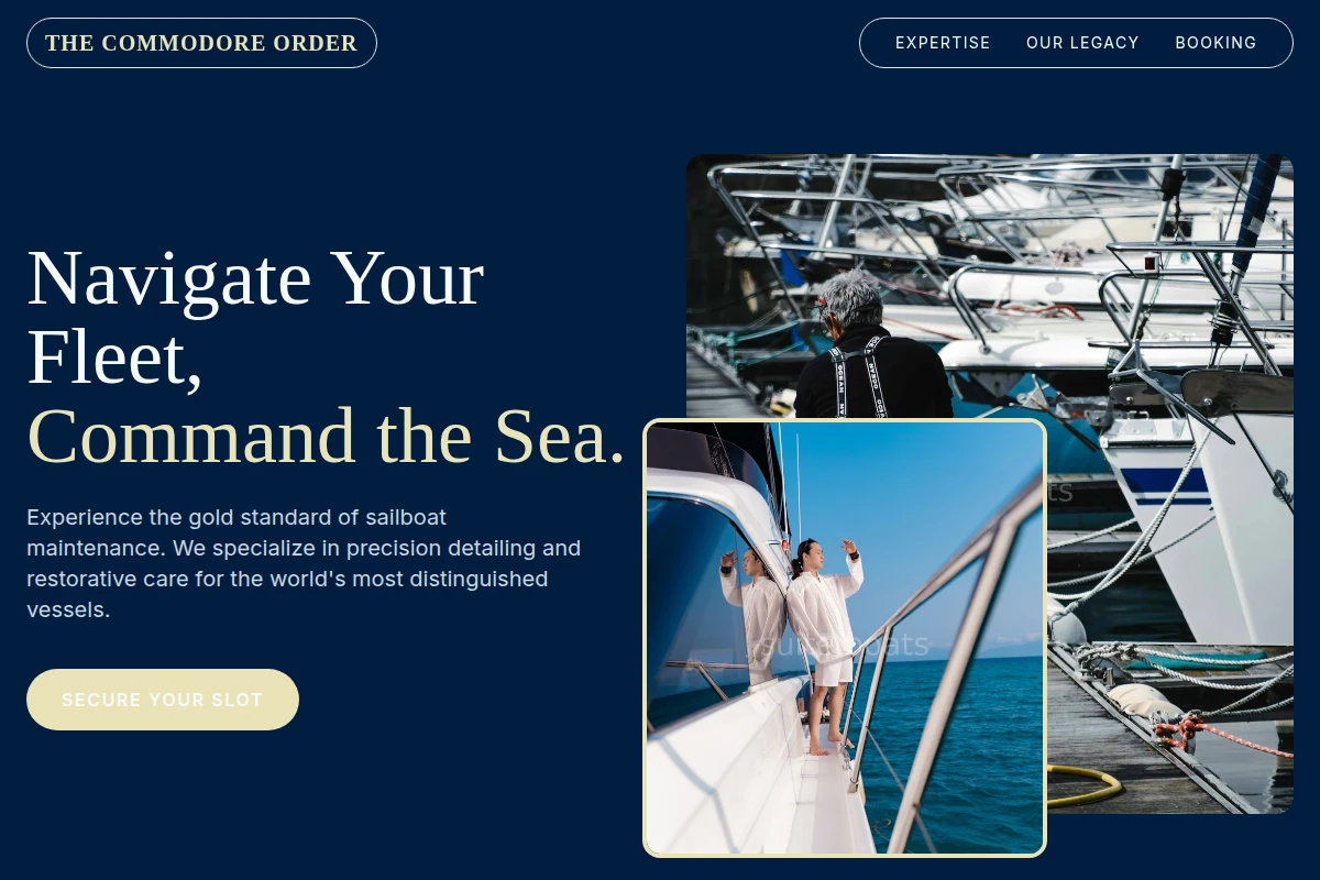 Sail Boat Cleaning