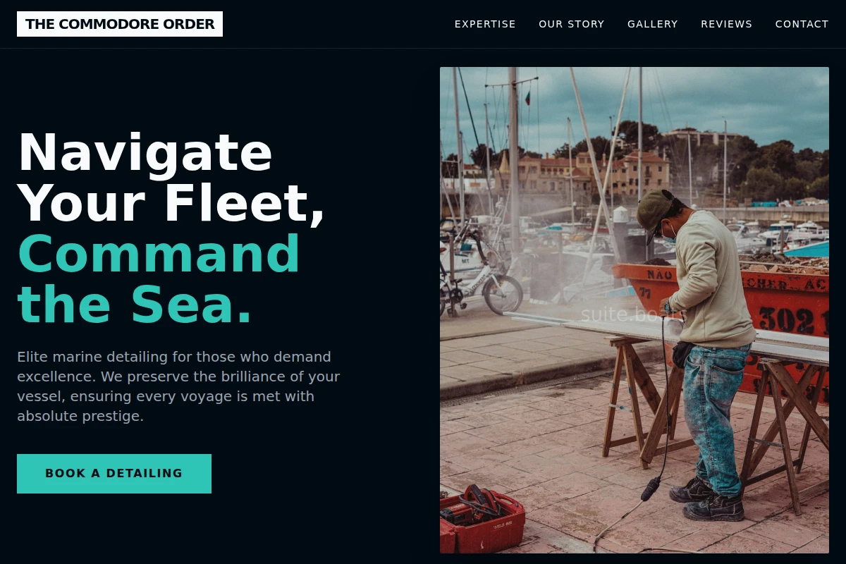 Rudder Boat Cleaning
