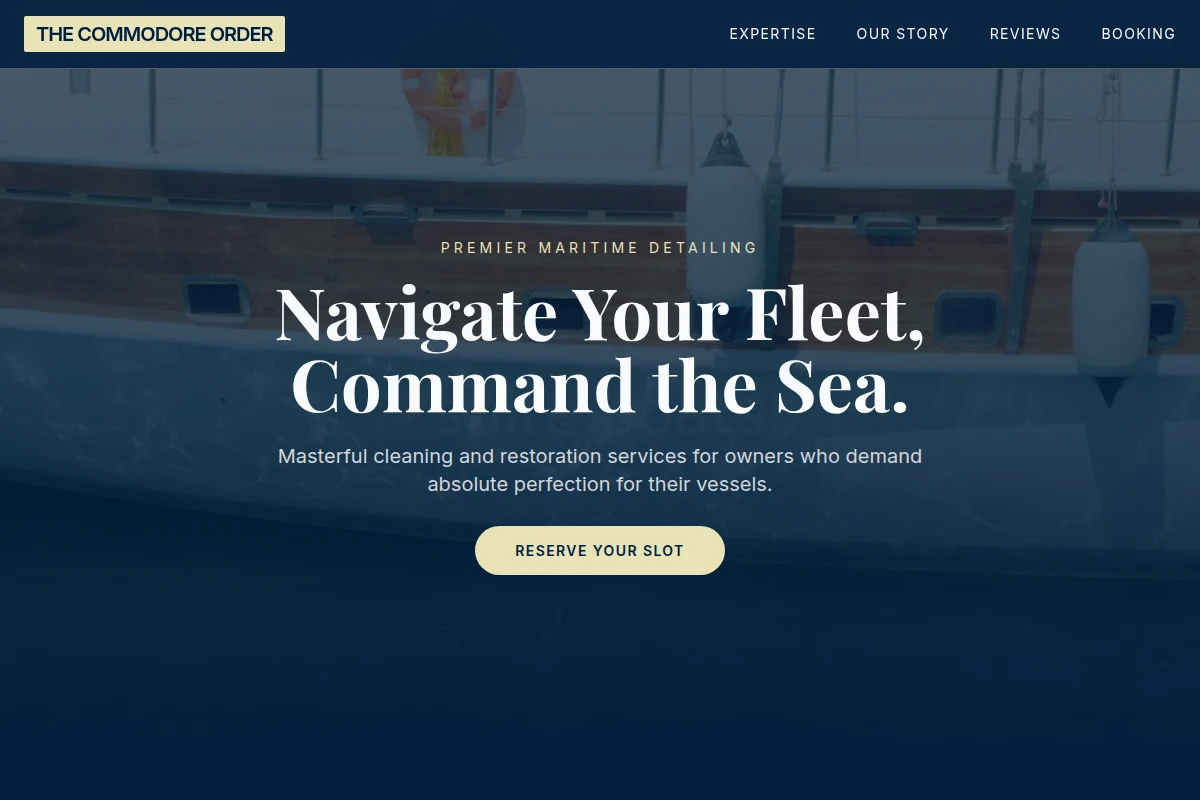 Trawler Boat Cleaning