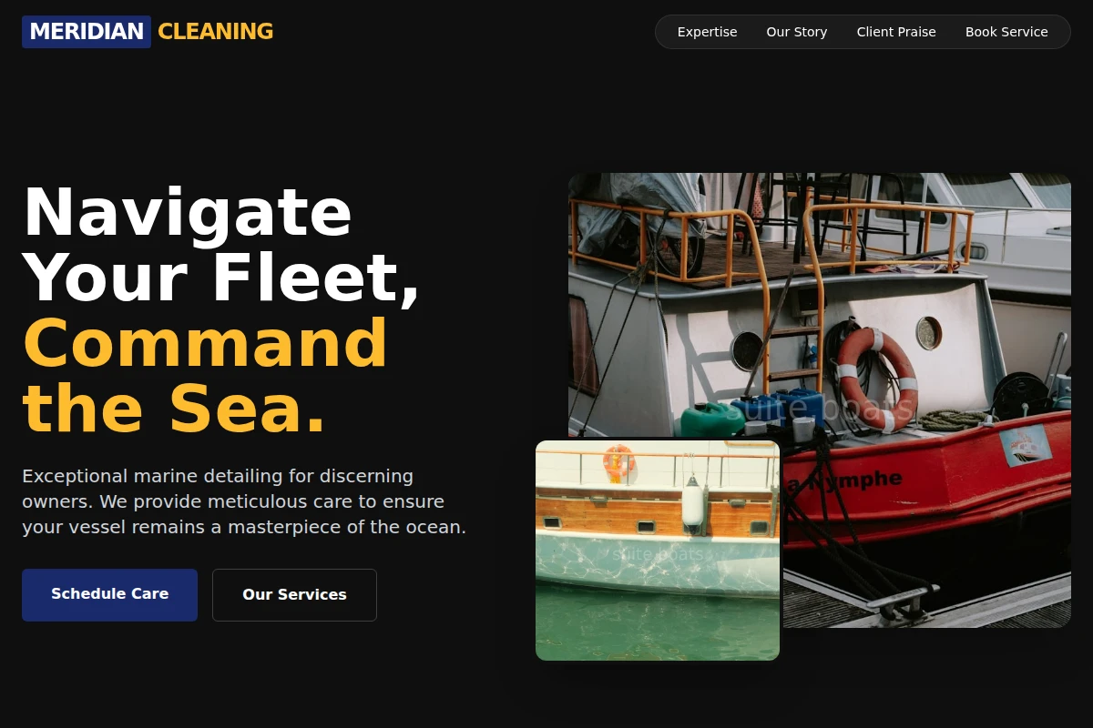 Meridian Boat Cleaning