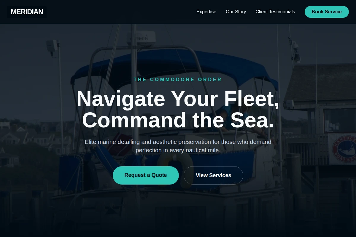 Meridian Boat Cleaning