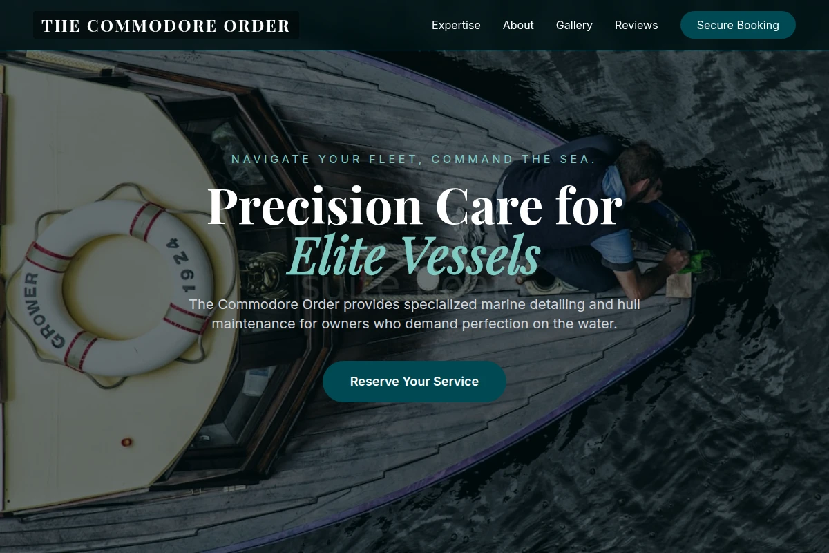 Chart Boat Cleaning