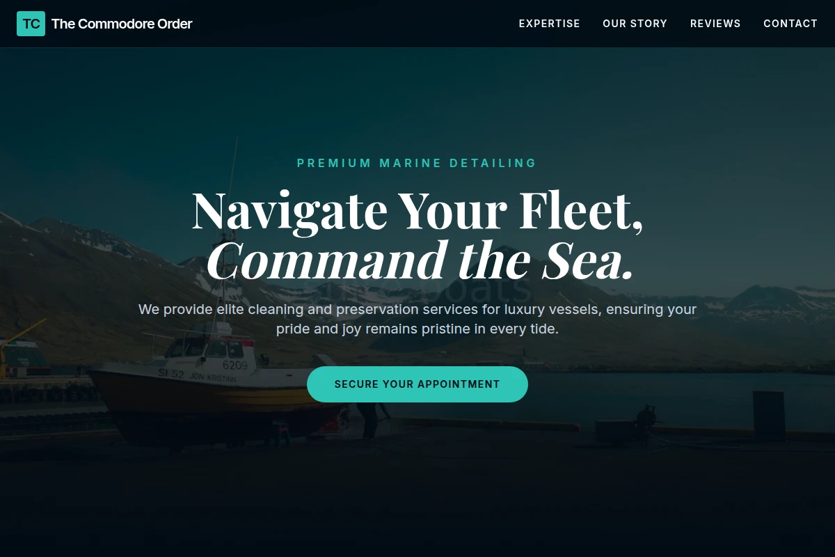 Vessel Boat Cleaning