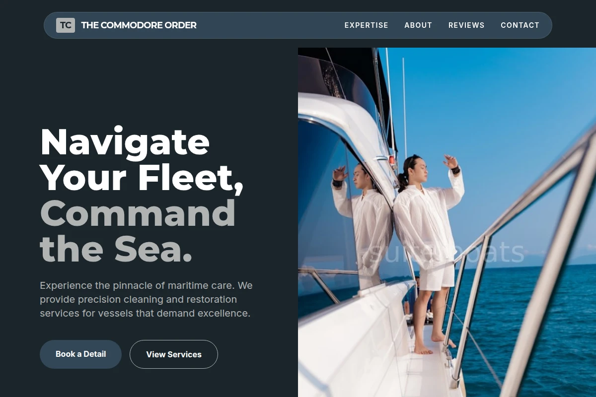 Clipper Boat Cleaning