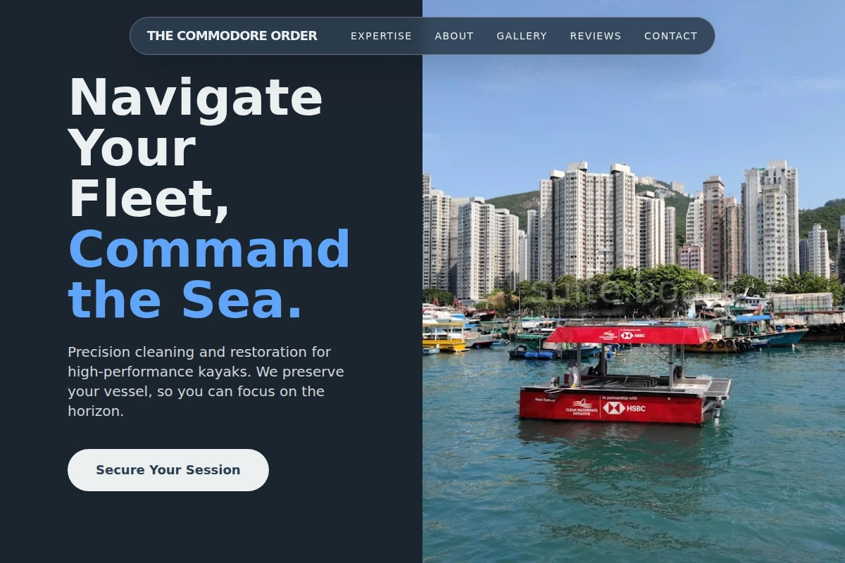 Kayak Boat Cleaning