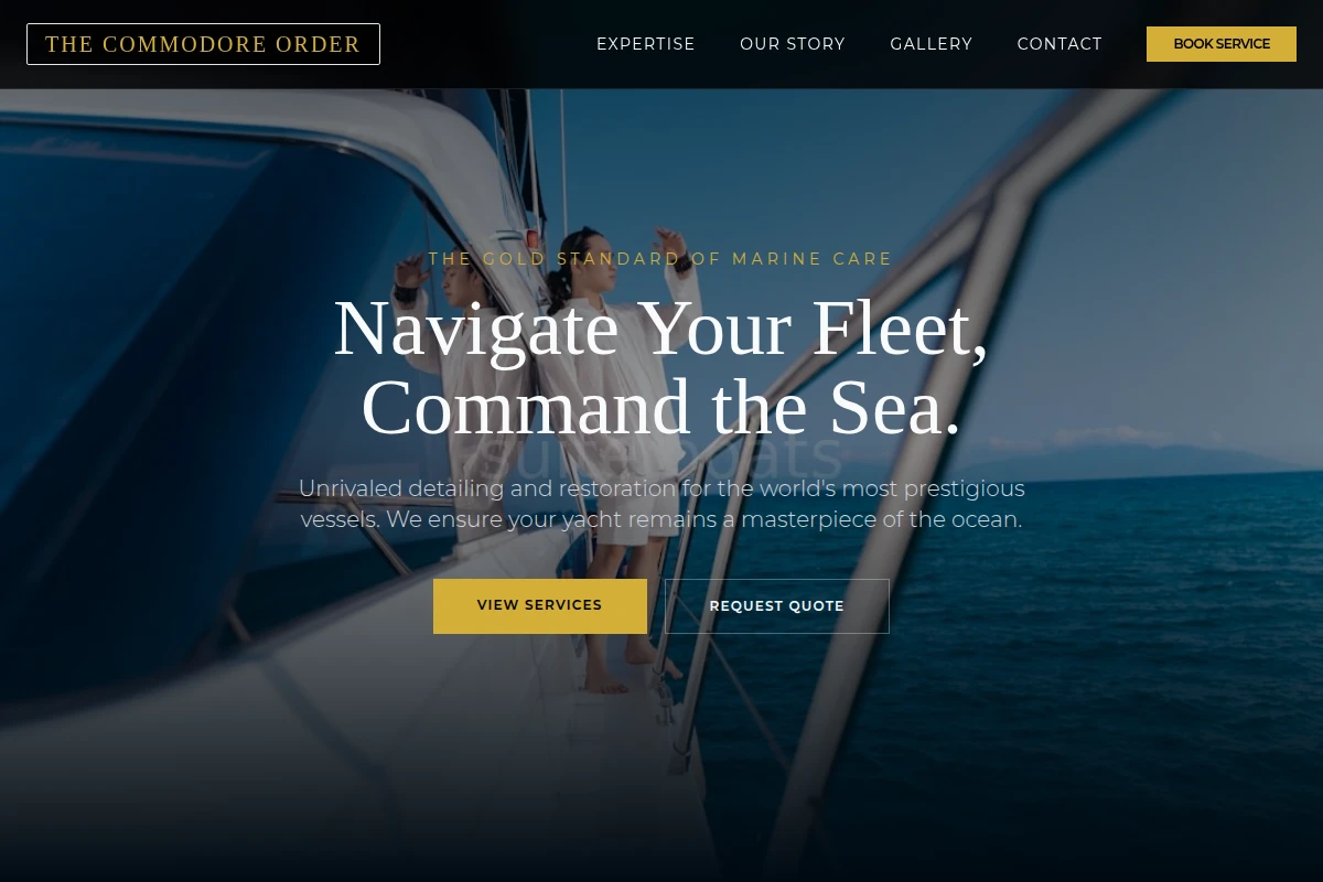 Ocean Boat Cleaning