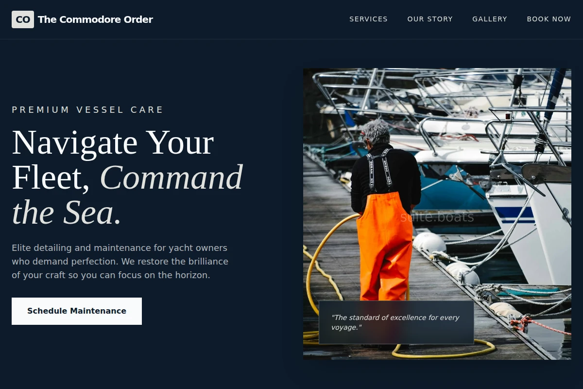 Compass Boat Cleaning