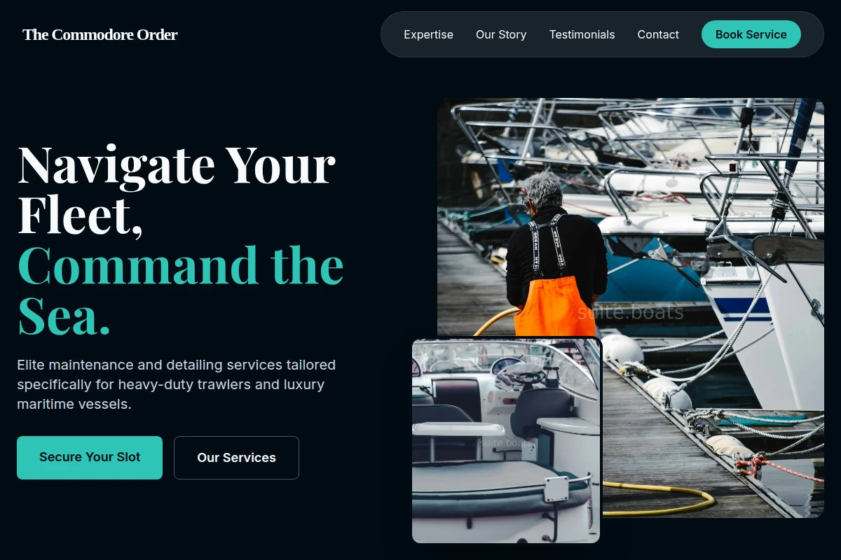 Trawler Boat Cleaning