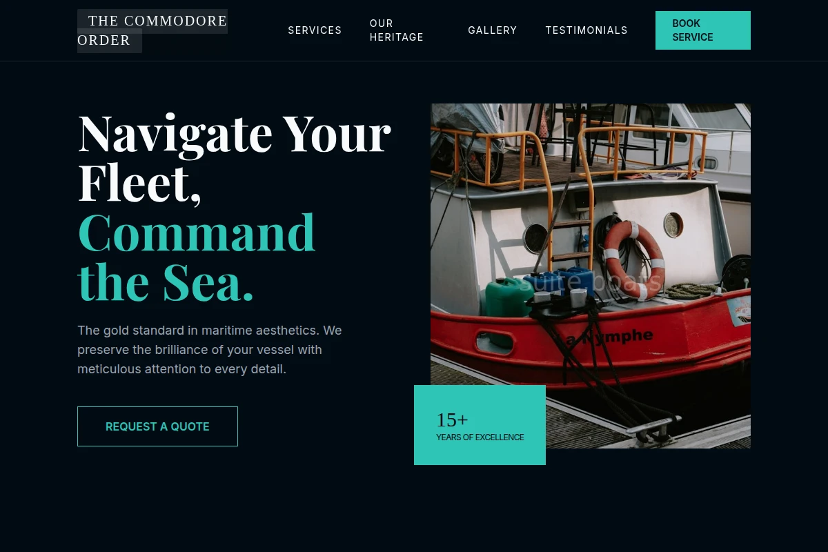 Helm Boat Cleaning