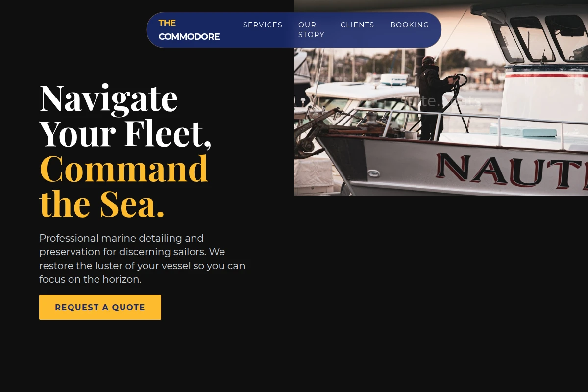 Sail Boat Cleaning