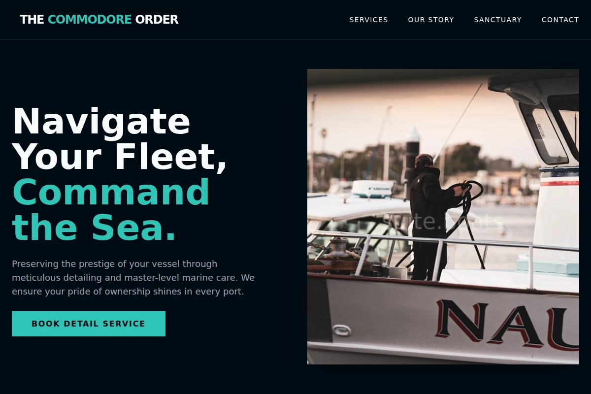 Marine Boat Cleaning