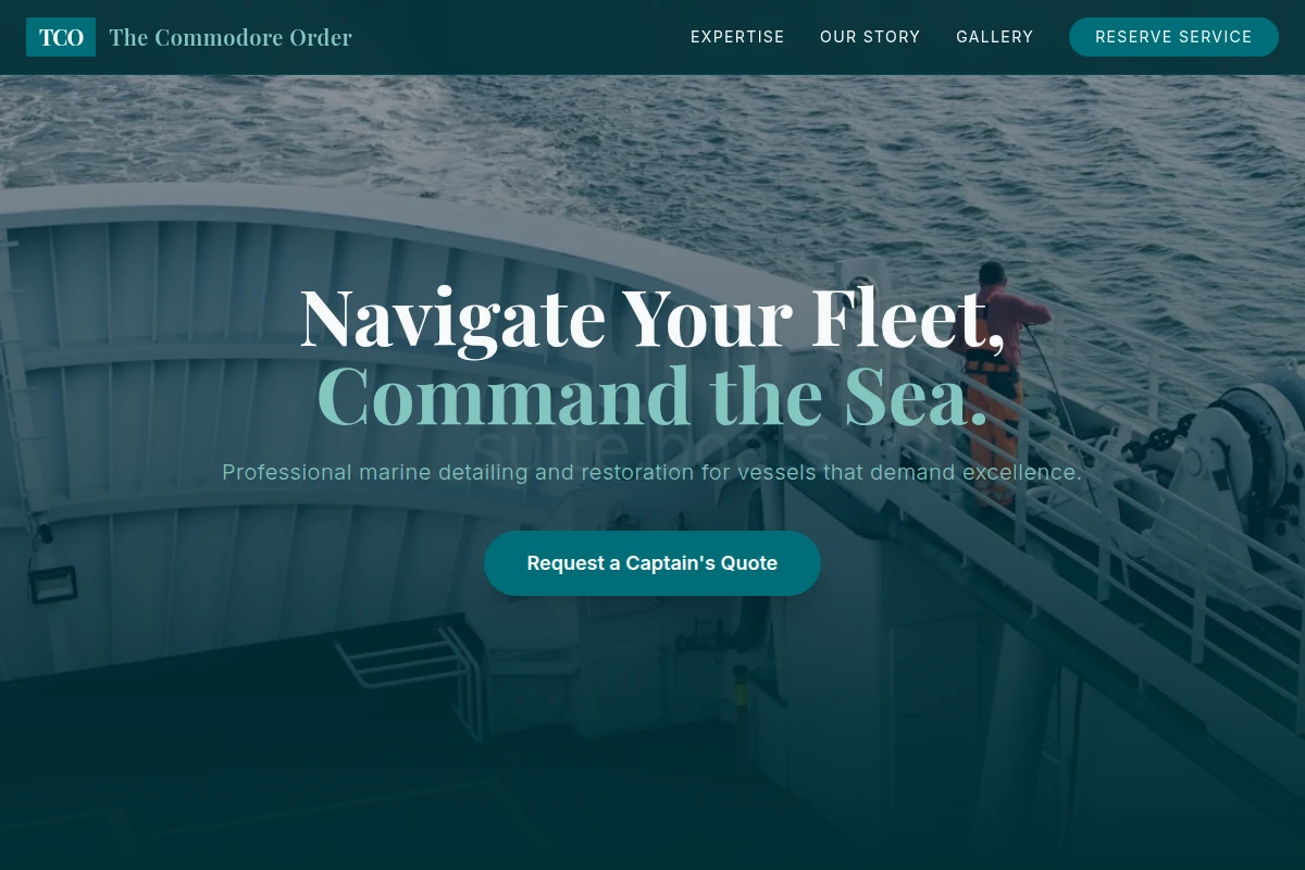 Reef Boat Cleaning