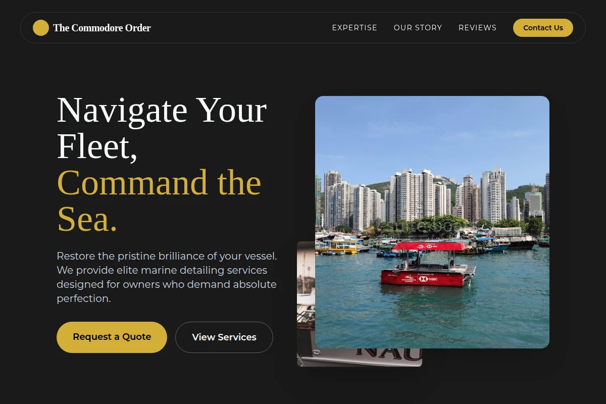 Marine Boat Cleaning