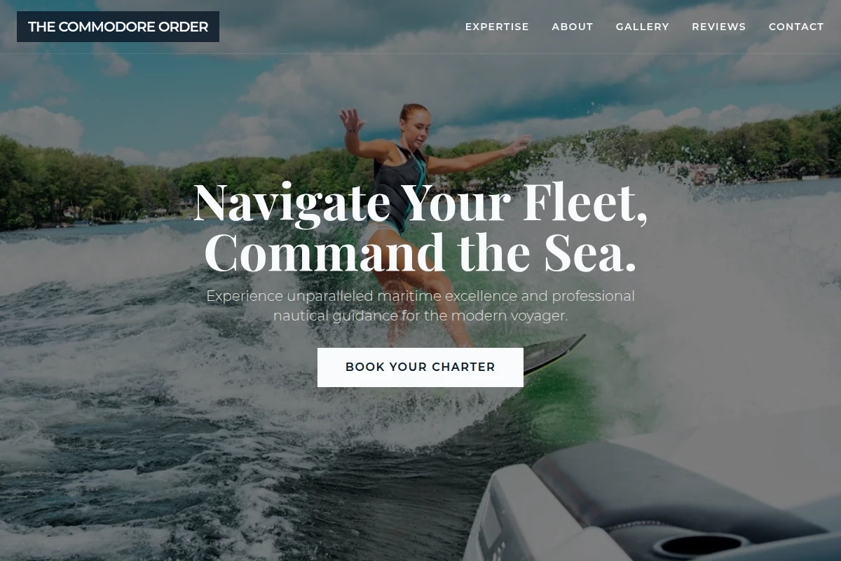 Sailor Boating
