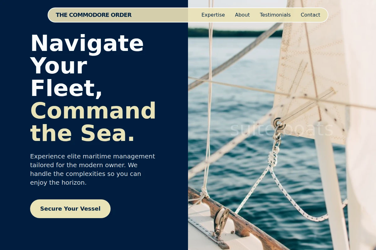 Sailor Boating