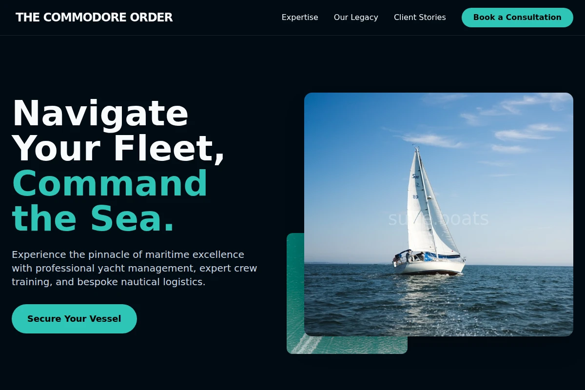 Sailor Boating