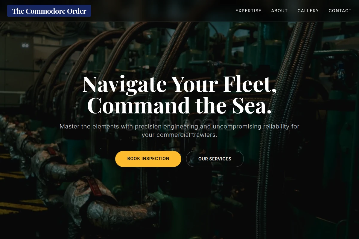 Trawler Marine Engineering