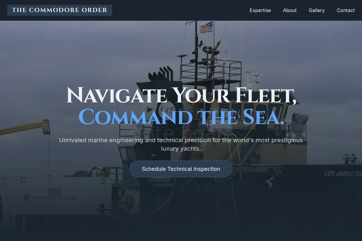 Yacht Marine Engineering