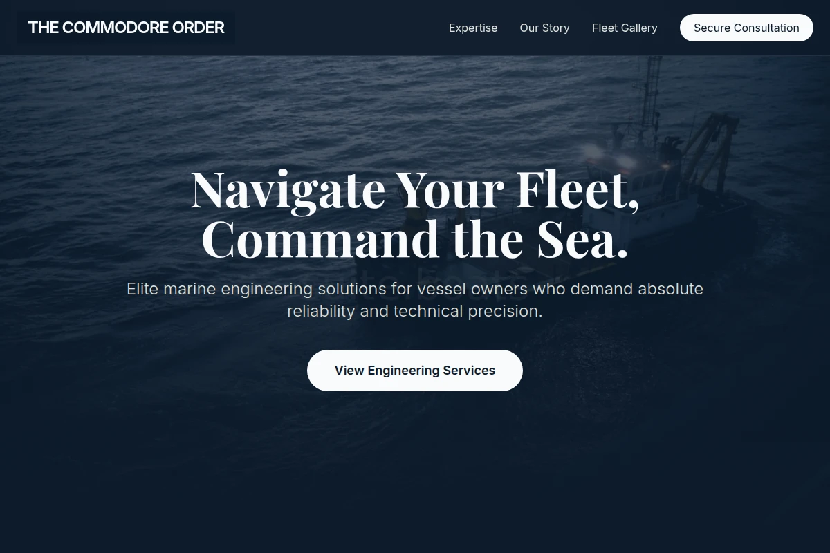 Ocean Marine Engineering