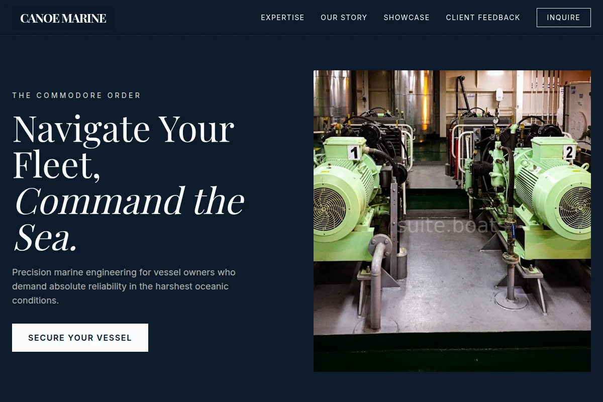 Canoe Marine Engineering